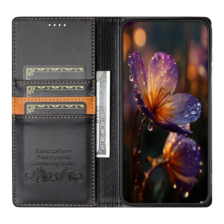 For Redmi Note 12 Pro 5G Global N.BEKUS P3 RFID Stitching Magnetic Flip Leather Phone Case