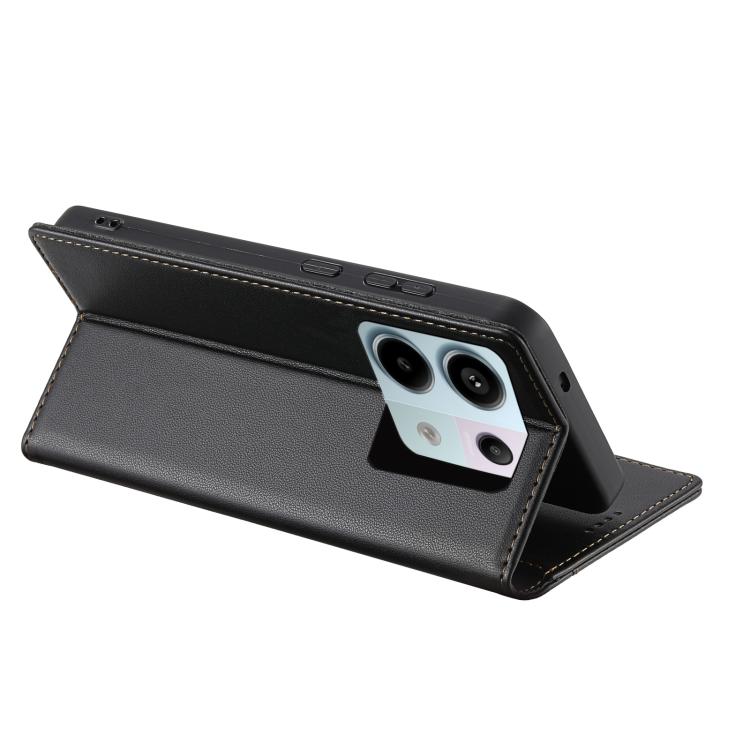 For Redmi Note 13 Pro 5G Global N.BEKUS P3 RFID Stitching Magnetic Flip Leather Phone Case
