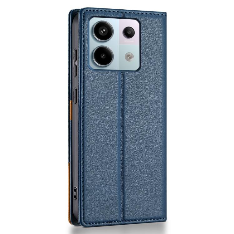 For Redmi Note 13 Pro 5G Global N.BEKUS P3 RFID Stitching Magnetic Flip Leather Phone Case