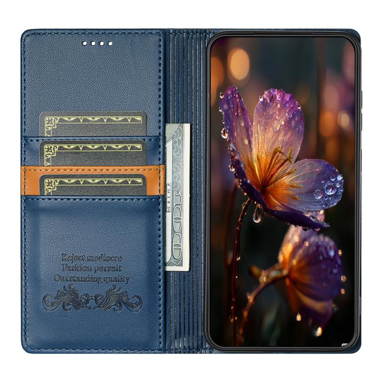 For Redmi Note 13 Pro 5G Global N.BEKUS P3 RFID Stitching Magnetic Flip Leather Phone Case