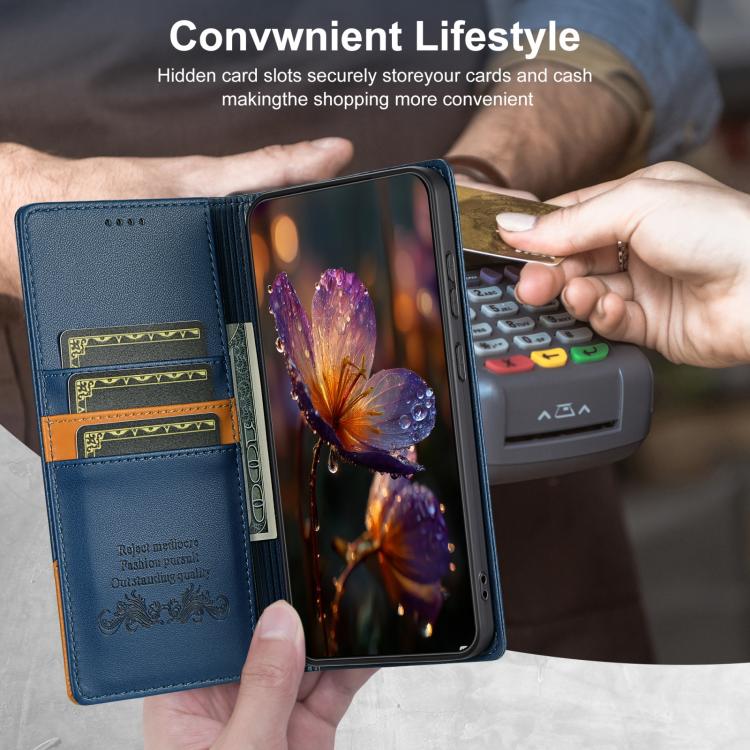 For Redmi Note 13 Pro 5G Global N.BEKUS P3 RFID Stitching Magnetic Flip Leather Phone Case