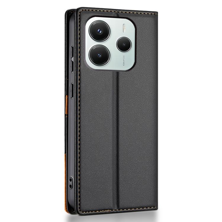 For Redmi Note 14 Pro 5G Global N.BEKUS P3 RFID Stitching Magnetic Flip Leather Phone Case