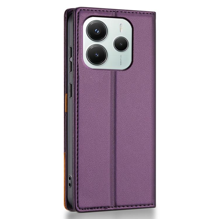 For Redmi Note 14 Pro 5G Global N.BEKUS P3 RFID Stitching Magnetic Flip Leather Phone Case