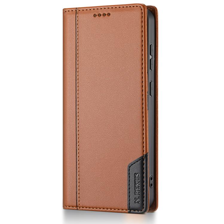 For Redmi Note 12S / Note 11S 4G N.BEKUS P3 RFID Stitching Magnetic Flip Leather Phone Case