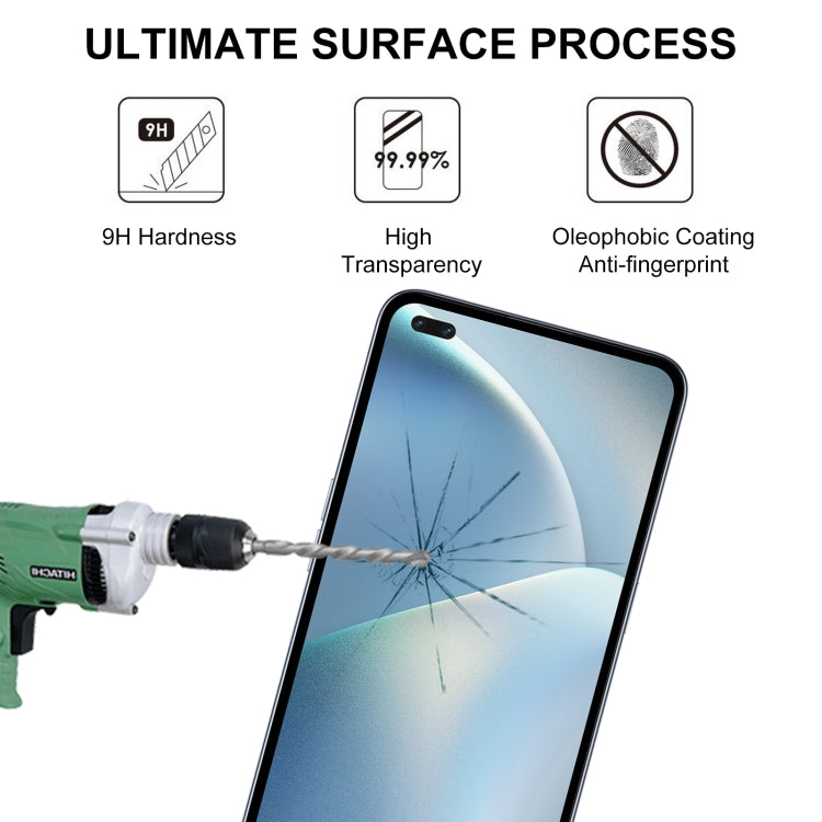 For OPPO A93 25 PCS Full Glue Full Screen Tempered Glass Film