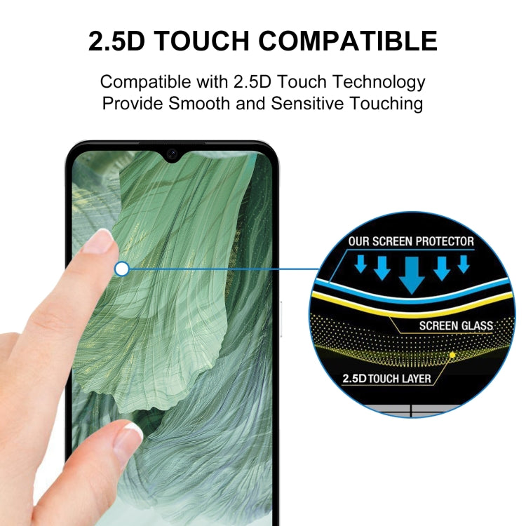 For OPPO F17 25 PCS Full Glue Full Screen Tempered Glass Film