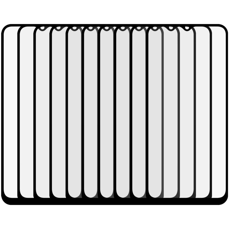 For OPPO Realme C12 25 PCS Full Glue Full Screen Tempered Glass Film