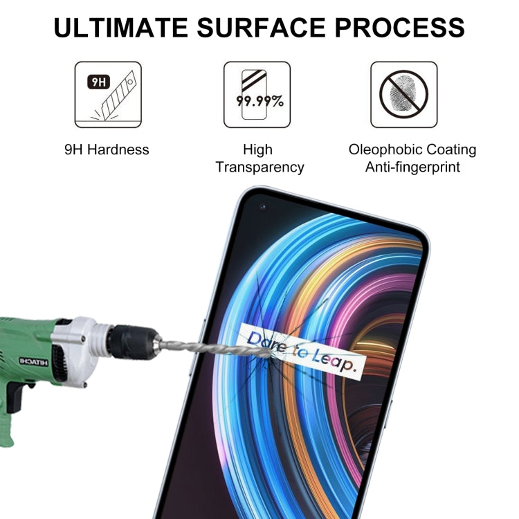 For OPPO Realme X7 Pro 25 PCS Full Glue Full Screen Tempered Glass Film
