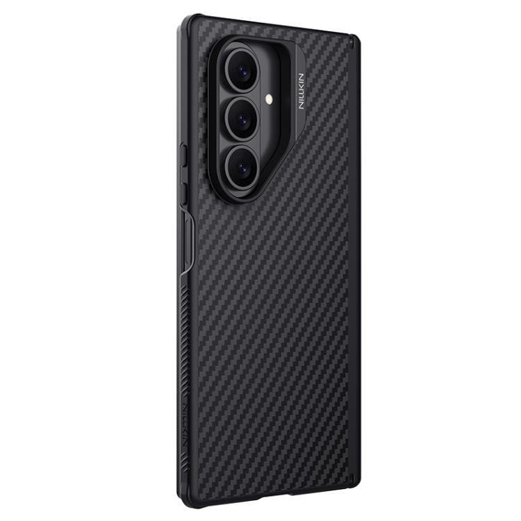 For Samsung Galaxy Z Fold7 5G NILLKIN Fiber Shield Pro Magnetic Version Aramid Fiber TPU Phone Case