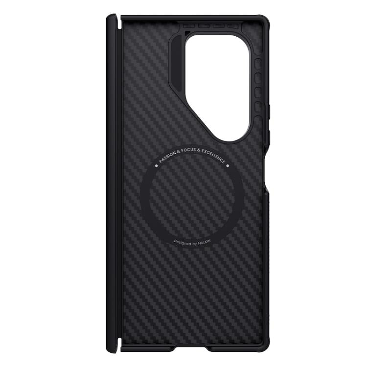 For Samsung Galaxy Z Fold7 5G NILLKIN Fiber Shield Pro Magnetic Version Aramid Fiber TPU Phone Case