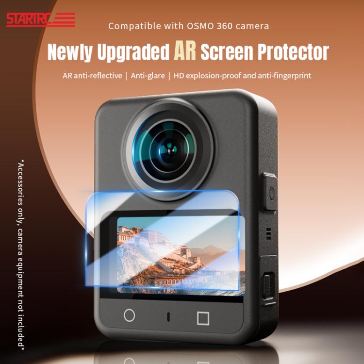 For DJI Osmo 360 STARTRC AR HD Explosion-proof Tempered Glass Film - Transparent