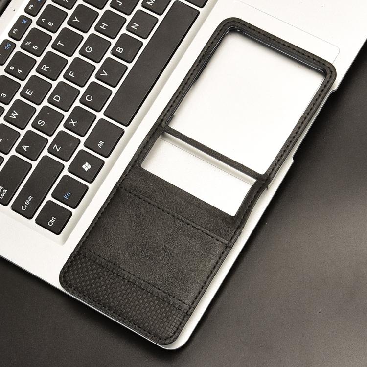 For Samsung Galaxy Z Flip7 5G Retro Texture Leather Phone Case