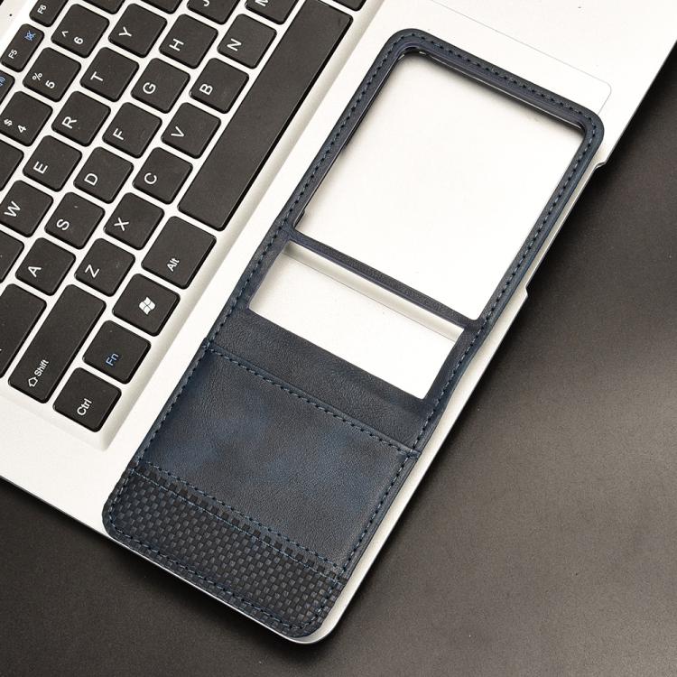 For Samsung Galaxy Z Flip7 5G Retro Texture Leather Phone Case