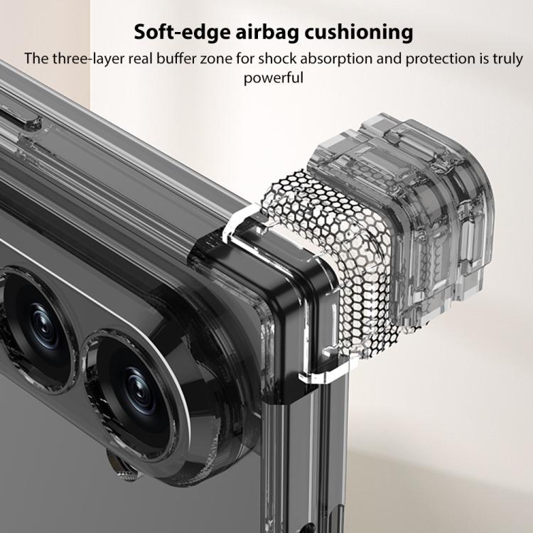 For Samsung Galaxy Z Fold7 5G GKK Magnetic Hinge Folding Airbag Full Cover Phone Case