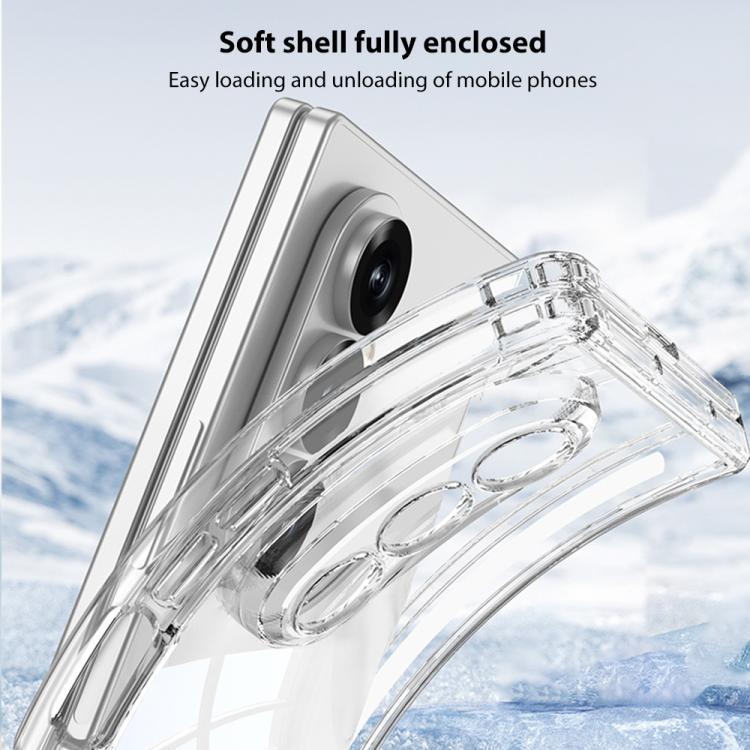 For Samsung Galaxy Z Fold7 5G GKK Magnetic Hinge Folding Airbag Full Cover Phone Case