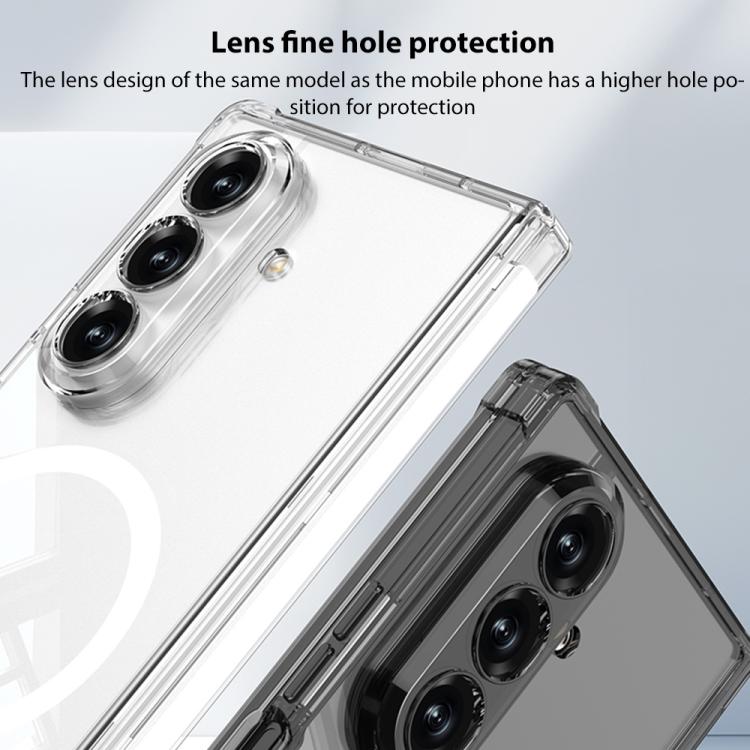 For Samsung Galaxy Z Fold7 5G GKK MagSafe Magnetic Hinge Folding Airbag Full Cover Phone Case