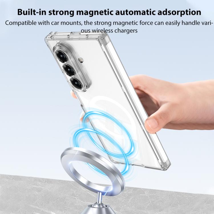 For Samsung Galaxy Z Fold7 5G GKK MagSafe Magnetic Hinge Folding Airbag Full Cover Phone Case
