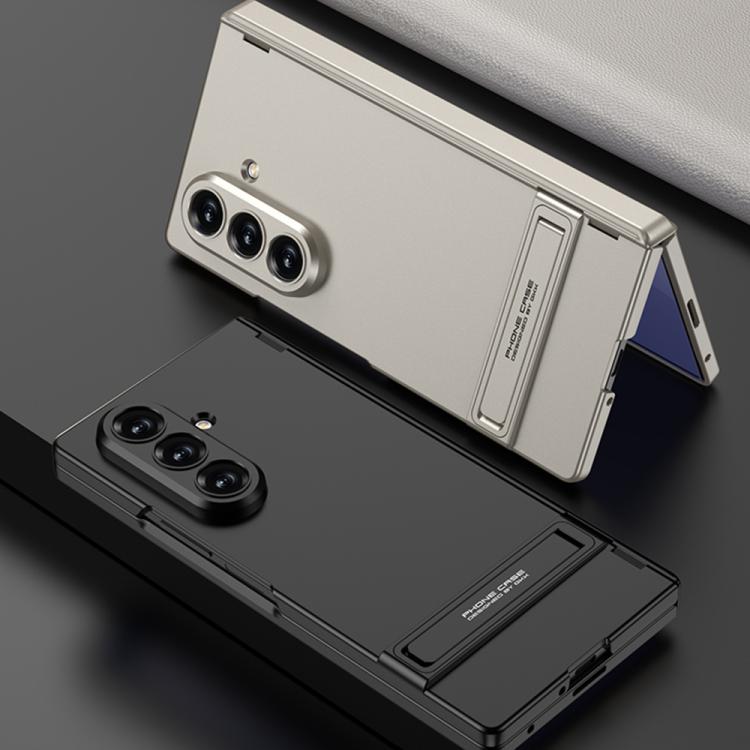For Samsung Galaxy Z Fold7 5G GKK Integrated Magnetic Triumph Ultra-thin Full Coverage Phone Case with Holder