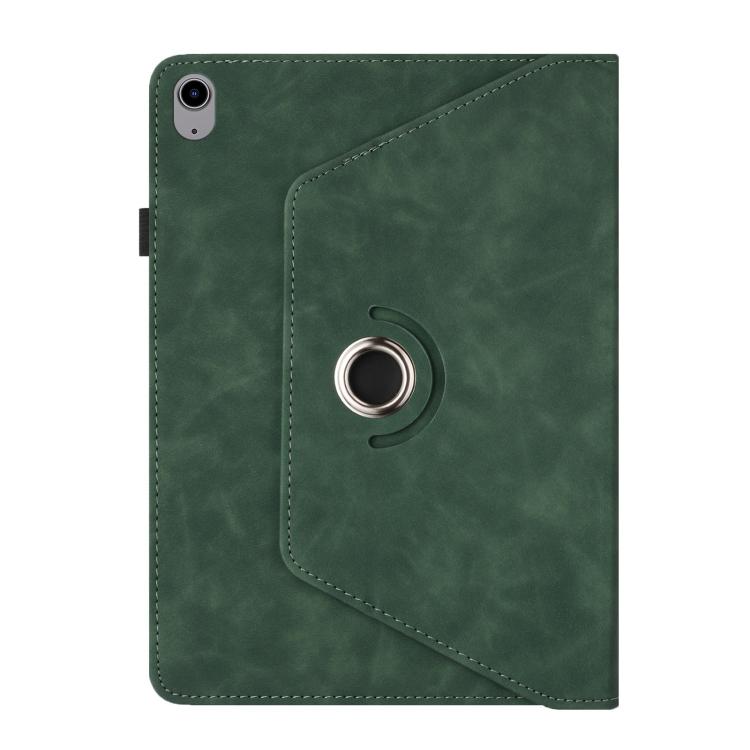 For iPad 2022 / 2025 Solid Color Rotation Holder Leather Smart Tablet Case