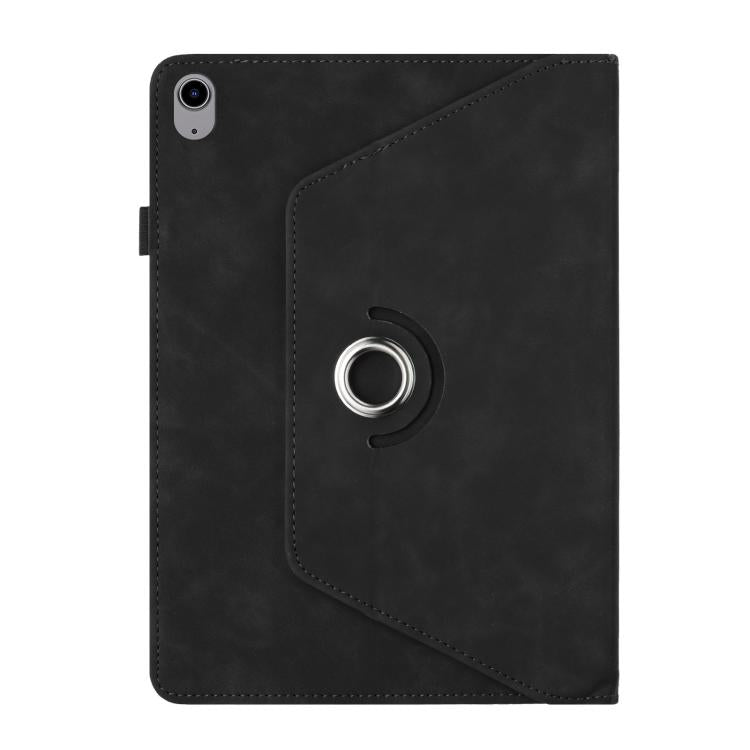 For iPad 2022 / 2025 Solid Color Rotation Holder Leather Smart Tablet Case