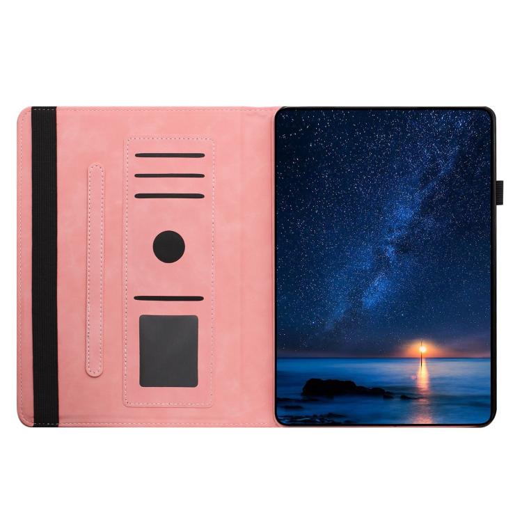For iPad 10.2 2020 / 2019 / 10.5 2019 Solid Color Rotation Holder Leather Smart Tablet Case