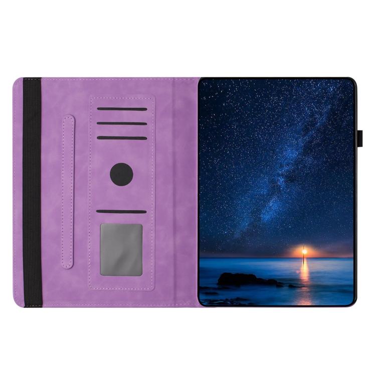 For iPad 10.2 2020 / 2019 / 10.5 2019 Solid Color Rotation Holder Leather Smart Tablet Case