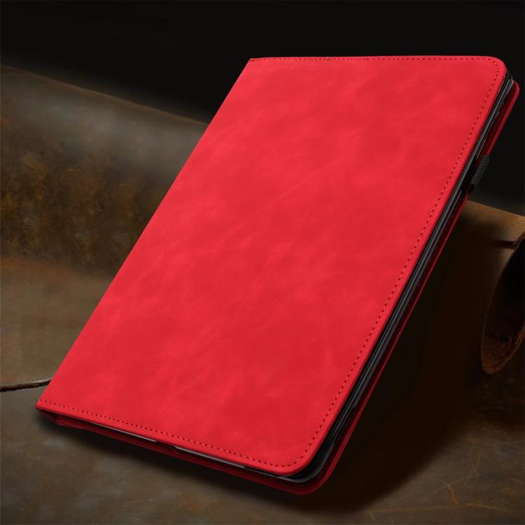 For iPad 10.2 2020 / 2019 / 10.5 2019 Solid Color Rotation Holder Leather Smart Tablet Case
