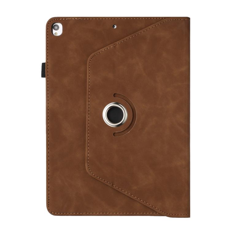 For iPad 10.2 2020 / 2019 / 10.5 2019 Solid Color Rotation Holder Leather Smart Tablet Case