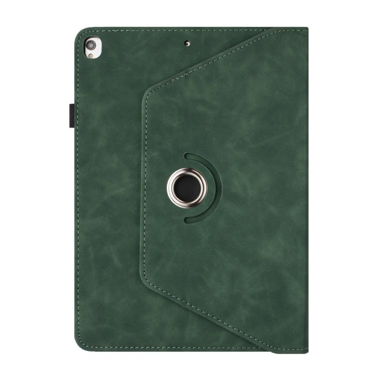 For iPad 10.2 2020 / 2019 / 10.5 2019 Solid Color Rotation Holder Leather Smart Tablet Case