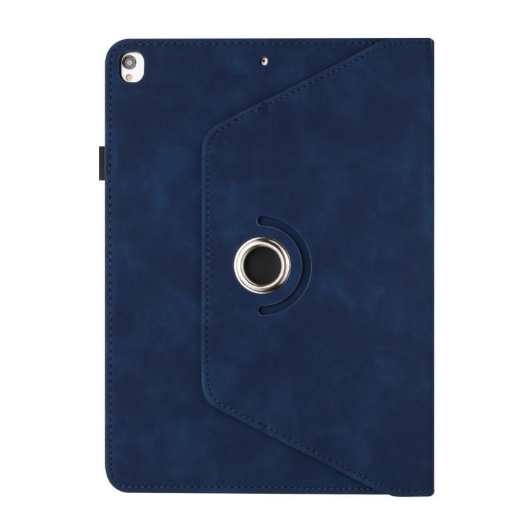 For iPad 10.2 2020 / 2019 / 10.5 2019 Solid Color Rotation Holder Leather Smart Tablet Case