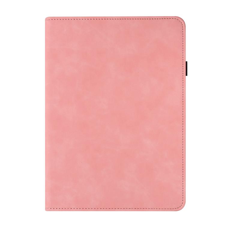 For iPad Air 2 / 1 / 9.7 2018 / 2017 Solid Color Rotation Holder Leather Smart Tablet Case