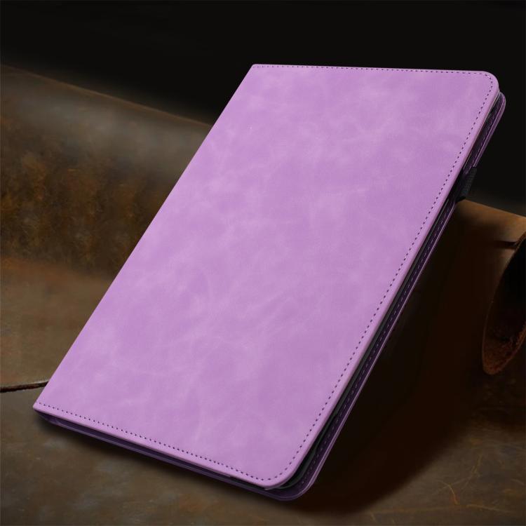 For iPad Air 2 / 1 / 9.7 2018 / 2017 Solid Color Rotation Holder Leather Smart Tablet Case
