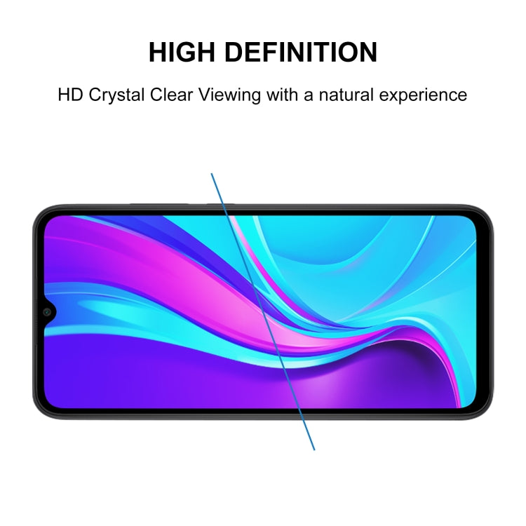 For Xiaomi Redmi 9 (India) 25 PCS Full Glue Full Screen Tempered Glass Film