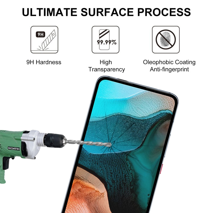 For Xiaomi Redmi K30 Pro Zoom 25 PCS Full Glue Full Screen Tempered Glass Film