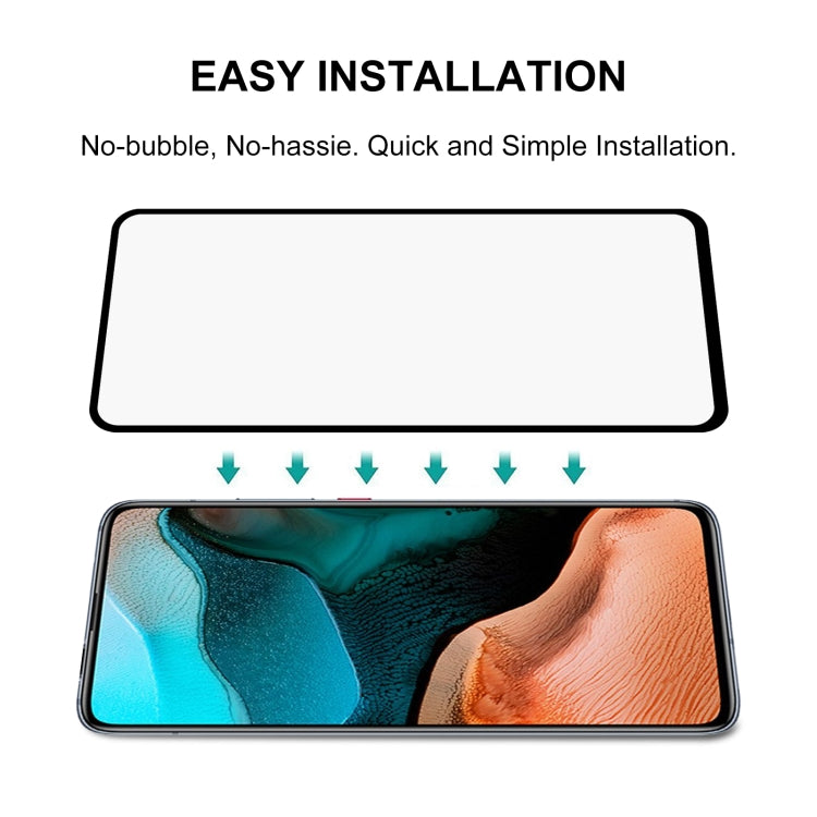 For Xiaomi Redmi K30 Pro Zoom 25 PCS Full Glue Full Screen Tempered Glass Film