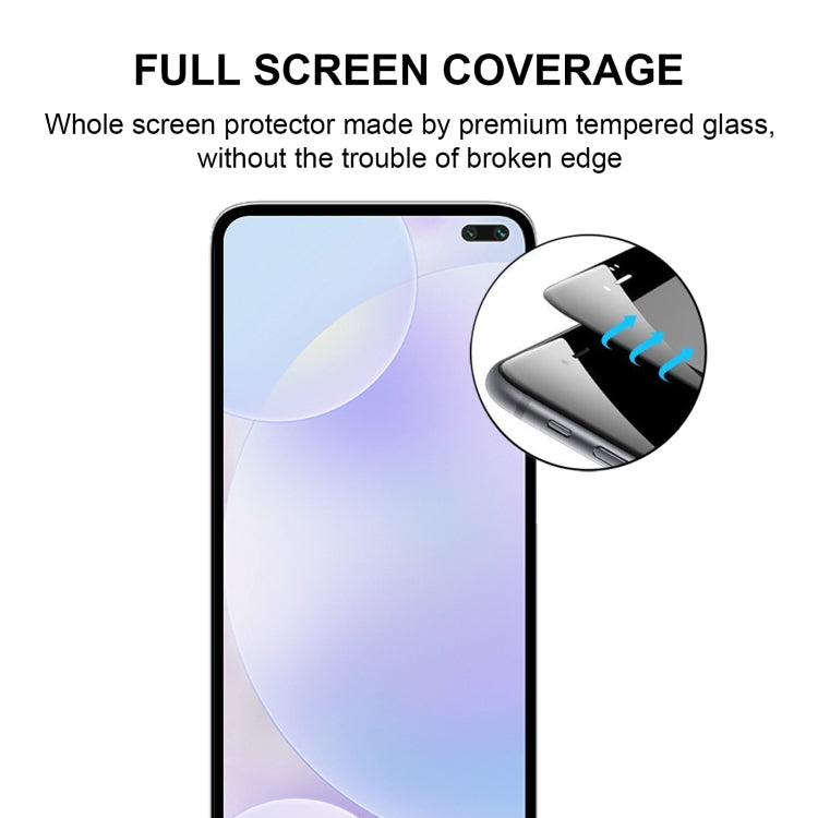 For Xiaomi Redmi K30i 5G 25 PCS Full Glue Full Screen Tempered Glass Film