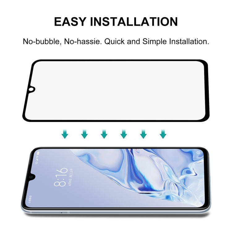 For Xiaomi Mi 9 Pro 5G 25 PCS Full Glue Full Screen Tempered Glass Film