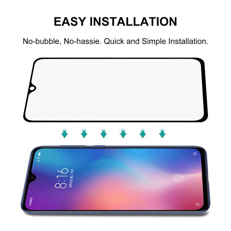 For Xiaomi Mi 9X 25 PCS Full Glue Full Screen Tempered Glass Film