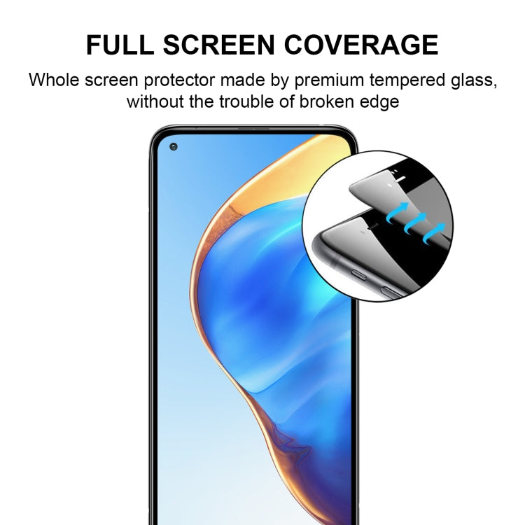 For Xiaomi Mi 10T Pro 25 PCS Full Glue Full Screen Tempered Glass Film