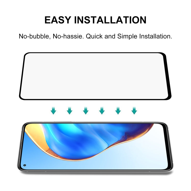 For Xiaomi Mi 10T Pro 25 PCS Full Glue Full Screen Tempered Glass Film