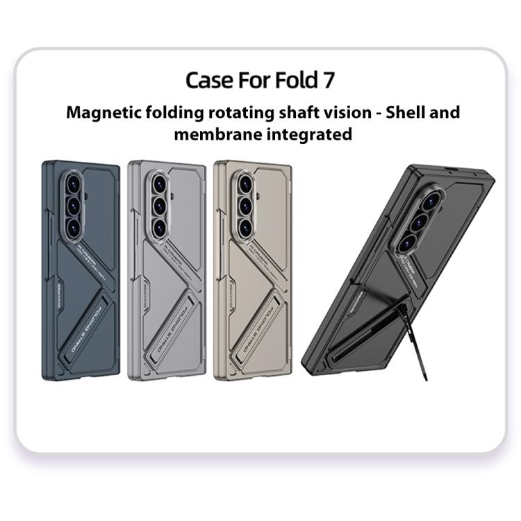 For Samsung Galaxy Z Fold7 5G GKK Magnetic Folding Hinge Vision Phone Case