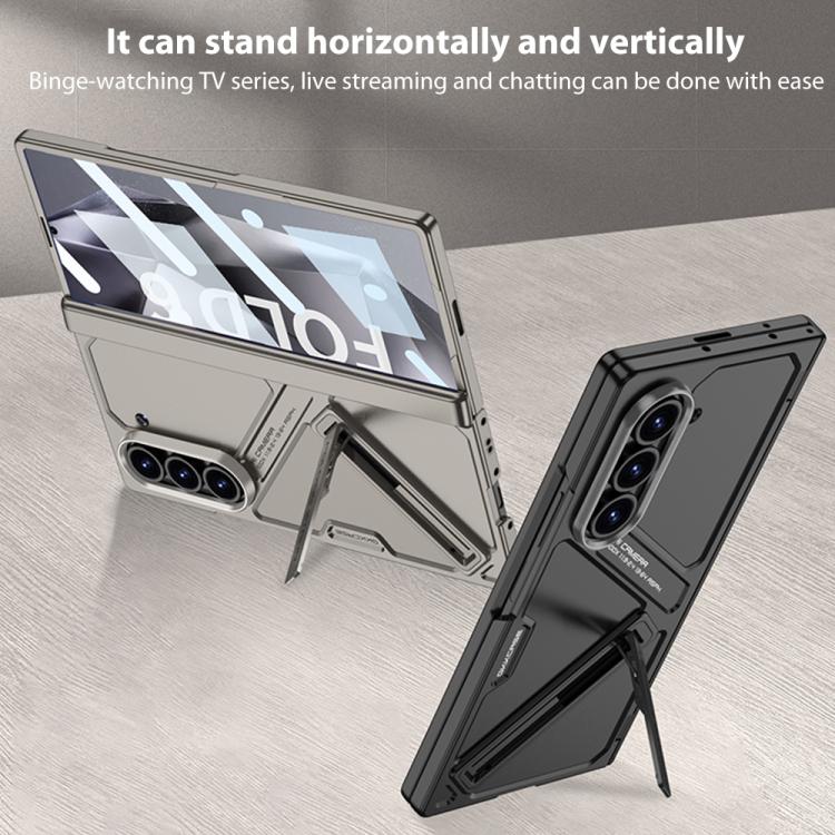 For Samsung Galaxy Z Fold6 5G GKK Magnetic Folding Hinge Vision Phone Case