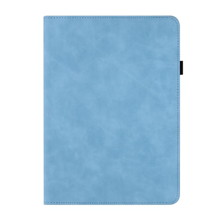For Samsung Galaxy Tab S6 Lite 2024 Solid Color Rotation Holder Leather Smart Tablet Case