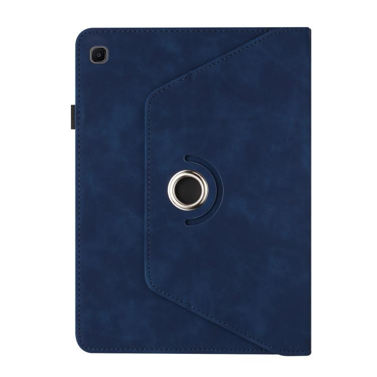 For Samsung Galaxy Tab S6 Lite 2024 Solid Color Rotation Holder Leather Smart Tablet Case