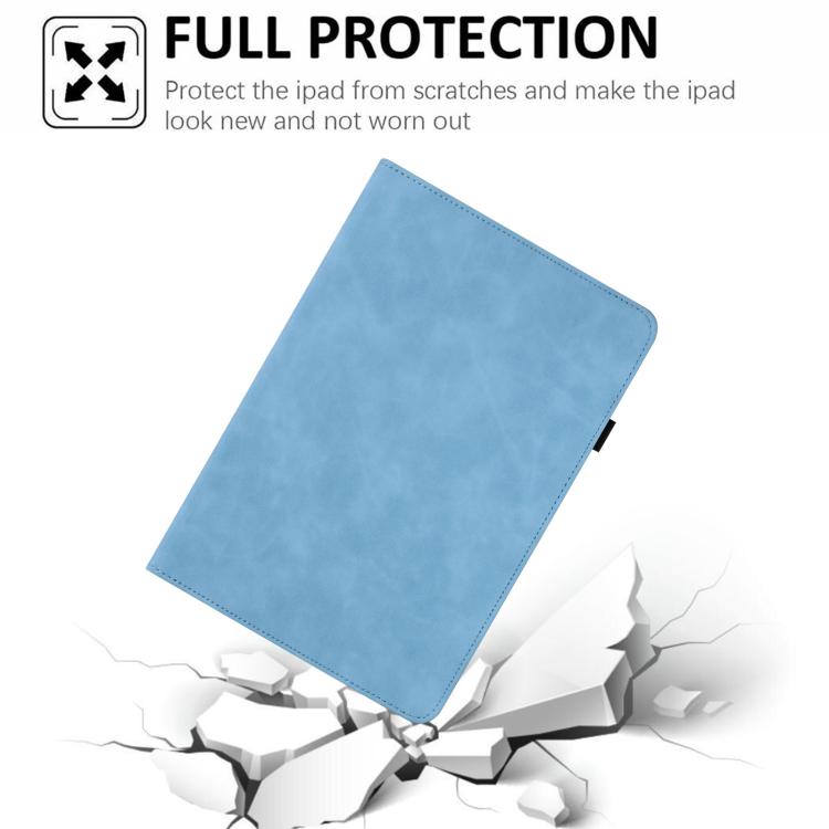 For Samsung Galaxy Tab A 10.1 2019 Solid Color Rotation Holder Leather Tablet Case