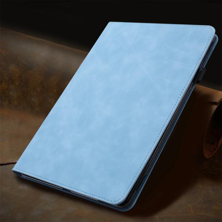 For Samsung Galaxy Tab A 10.1 2019 Solid Color Rotation Holder Leather Tablet Case