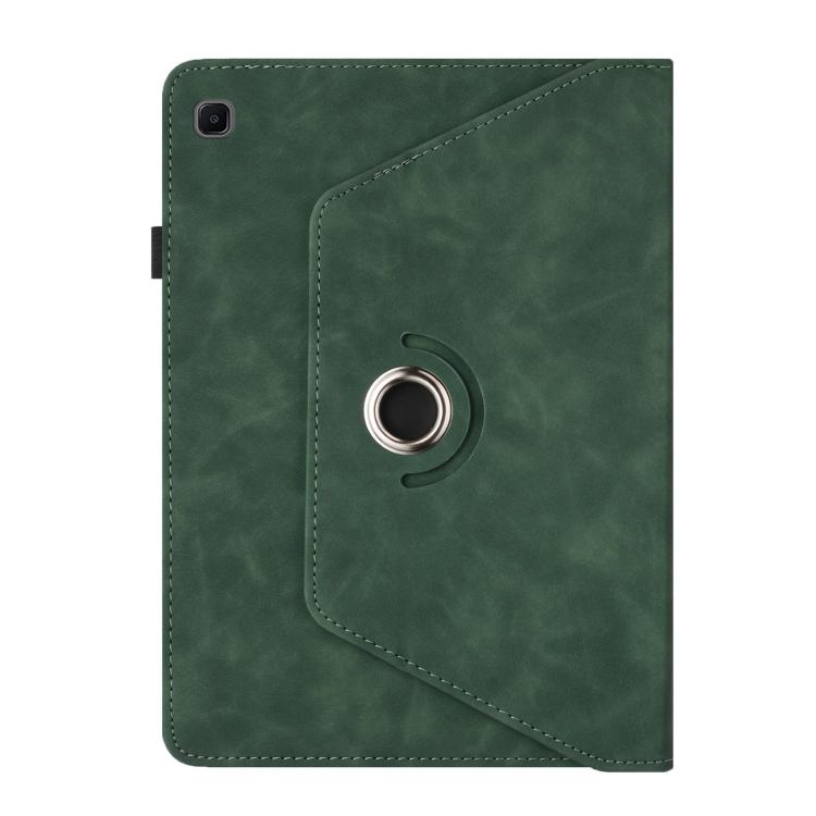 For Samsung Galaxy Tab A 10.1 2019 Solid Color Rotation Holder Leather Tablet Case