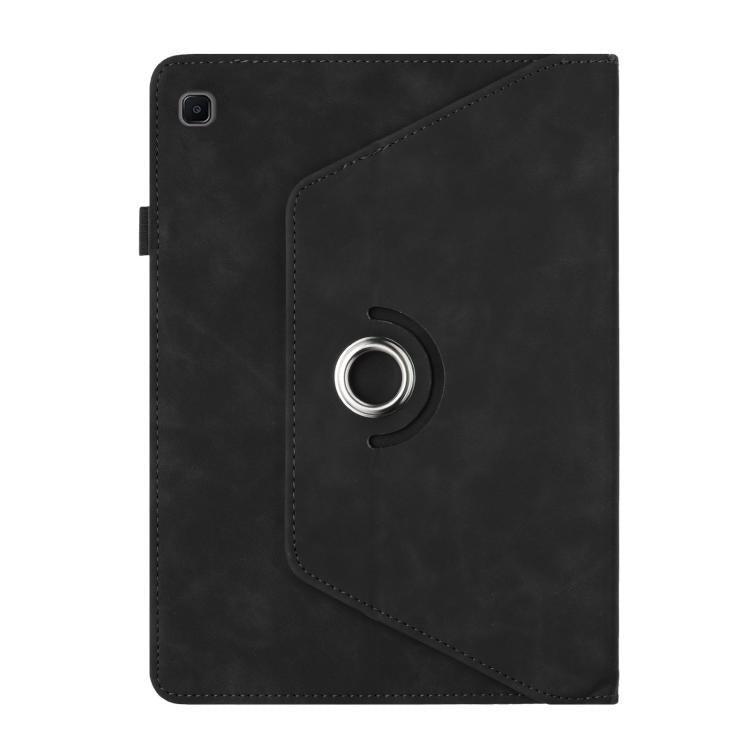 For Samsung Galaxy Tab A 10.1 2019 Solid Color Rotation Holder Leather Tablet Case