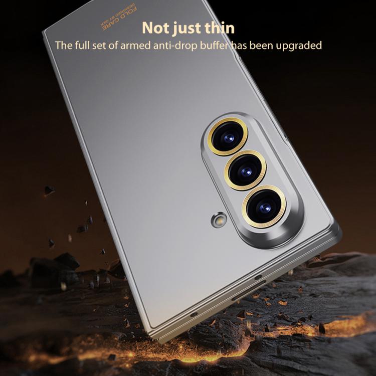 For Samsung Galaxy Z Fold7 5G GKK Integrated Silky Ultra-thin Folding Phone Case