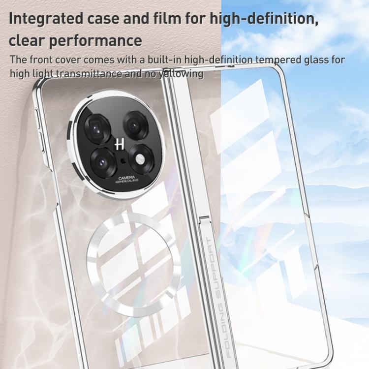 For OPPO Find N5 GKK Magnetic Fold Hinge Side Holder Magsafe Integrated Phone Case